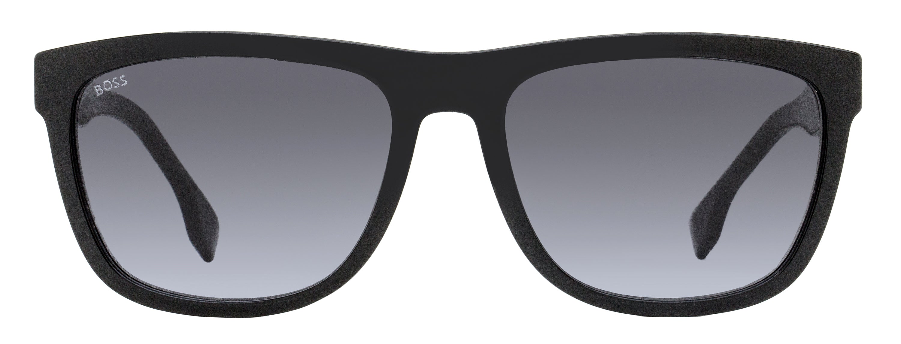Boss Classic Rectangular Sunglasses B1439/S 8079O Black 58mm