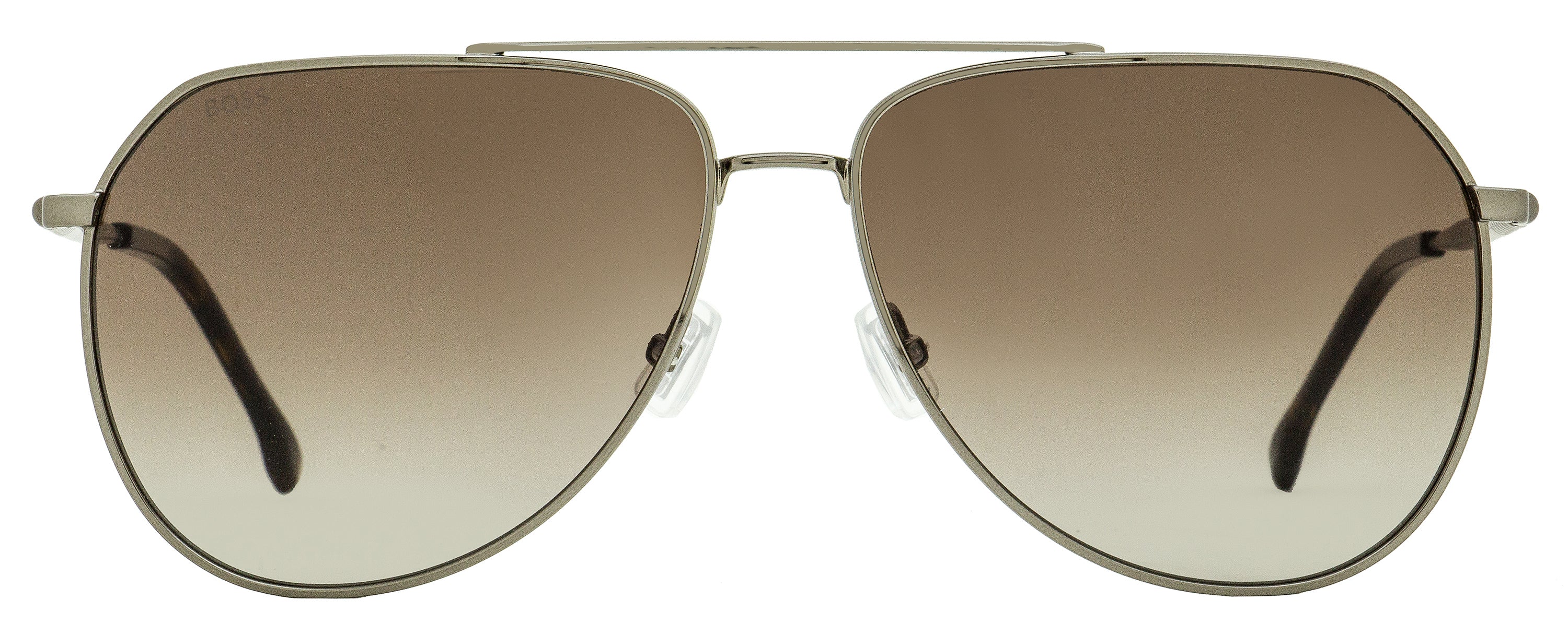 Boss Square Pilot Sunglasses B1447OS KJ186 Ruthenium 61mm