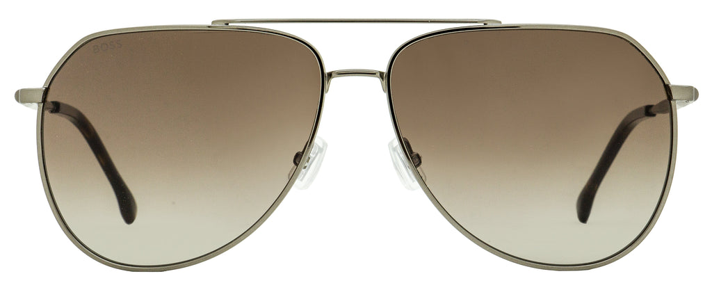 Boss Pilot Sunglasses B1447S KJ186 Dark Ruthenium 61mm