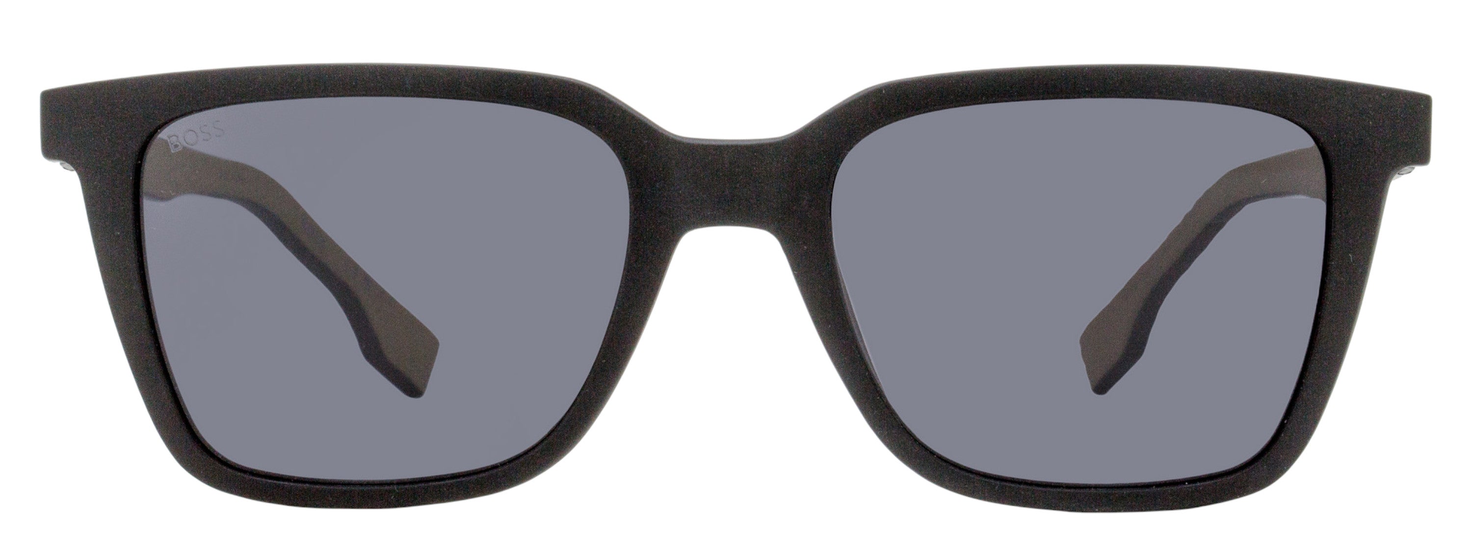 Boss Rectangular Sunglasses B1574S 0WMIR Black/Biege 53mm