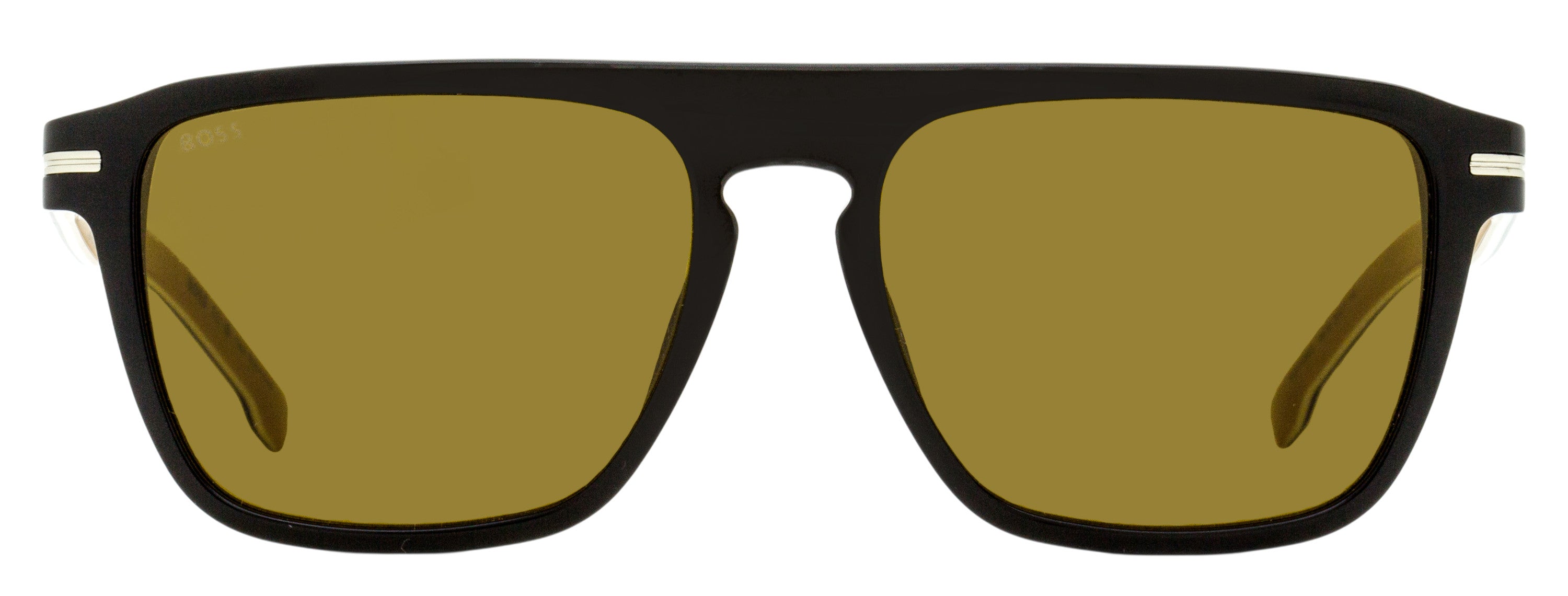 Boss Flat Top Sunglasses B1599/S 80770 Black/Biege 56mm