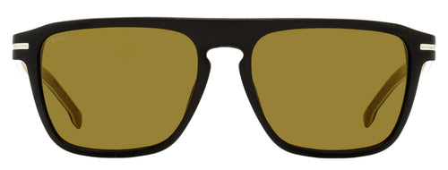 Boss Flat Top Sunglasses B1599/S 80770 Black/Biege 56mm