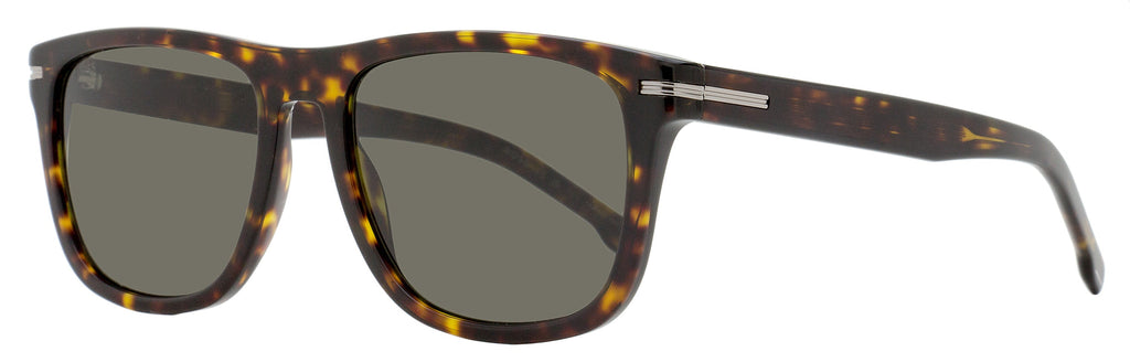 Boss Classic Rectangular Sunglasses B1626/S 086IR Havana 55mm