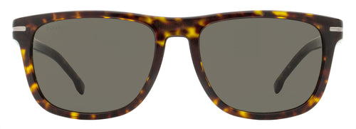 Boss Classic Rectangular Sunglasses B1626/S 086IR Havana 55mm
