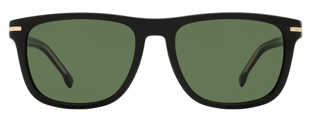 Boss Classic Rectangular Sunglasses B1626/S 807QT Black 55mm