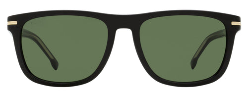 Boss Classic Rectangular Sunglasses B1626/S 807QT Black 55mm