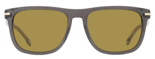 Boss Classic Rectangular Sunglasses B1626/S KB770 Transparent Gray 55mm