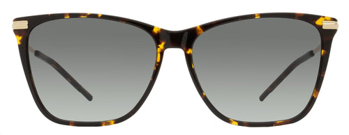 Boss Lightweight Square Sunglasses B1661S 2IK9O Havana/Gold 58mm