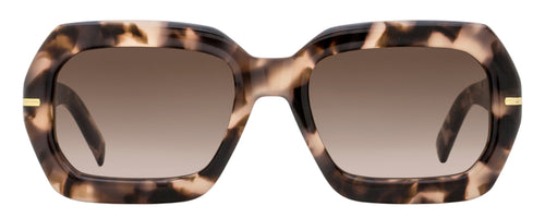 Boss Faceted Geometric Sunglasses B1732GS HT8HA Pink Havana 54mm