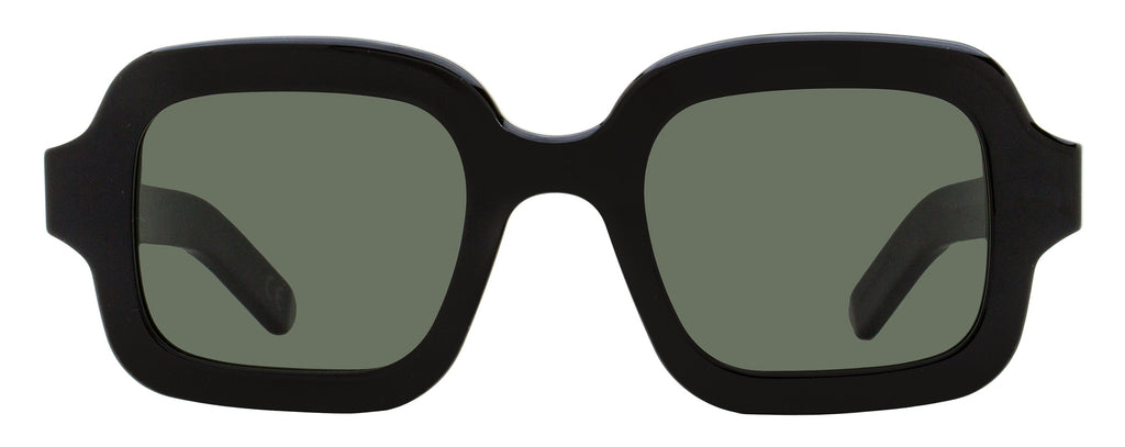 Retrosuperfuture Rounded Square Sunglasses Benz QHB Black 51mm