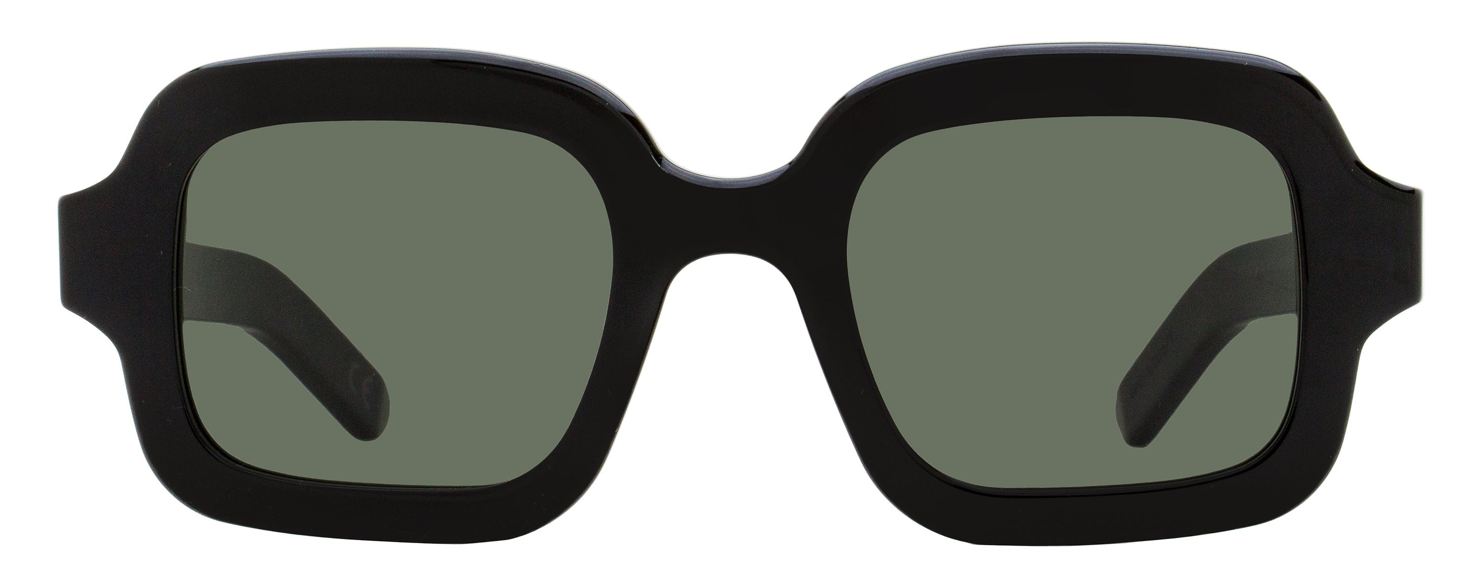 Retrosuperfuture Rounded Square Sunglasses Benz QHB Black 51mm
