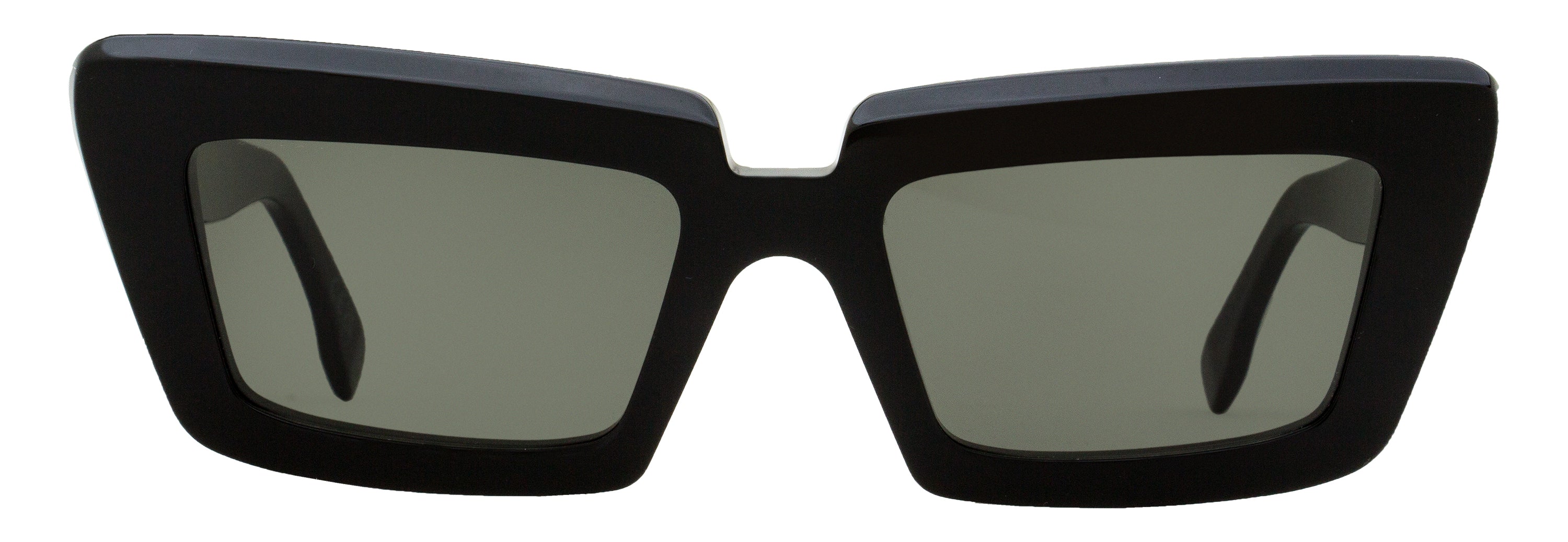 Retrosuperfuture Pointed Sunglasses Coccodrillo 2GS Black 57mm