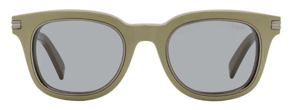 Zegna Road Brand Sunglasses EZ0238 45A Dark Beige 50mm