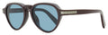 Zegna Acetate Pilot Sunglasses EZ0252 48V Violet Must 51mm