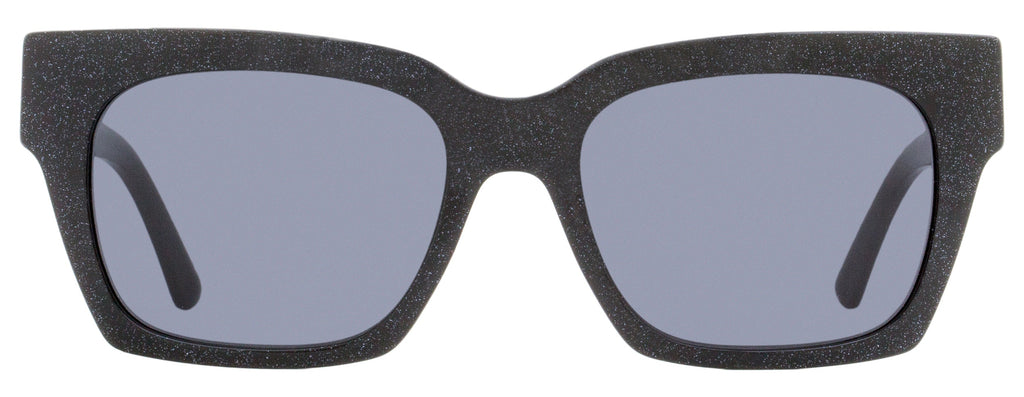 Jimmy Choo Rectangular Sunglasses Jo/S DXFIR Black Glitter/Black 52mm