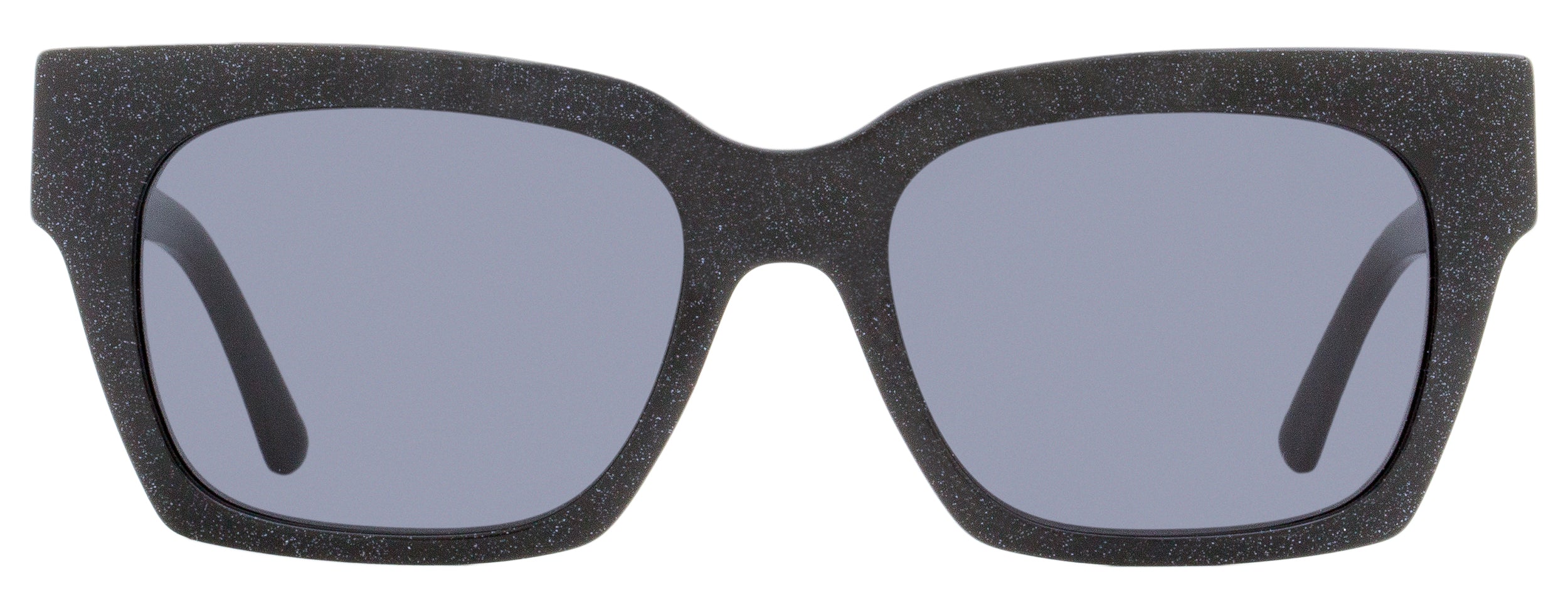 Jimmy Choo Rectangular Sunglasses Jo/S DXFIR Black Glitter/Black 52mm