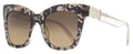 MCM Modified Square Sunglasses MCM686SE 061 Gray Havana 54mm
