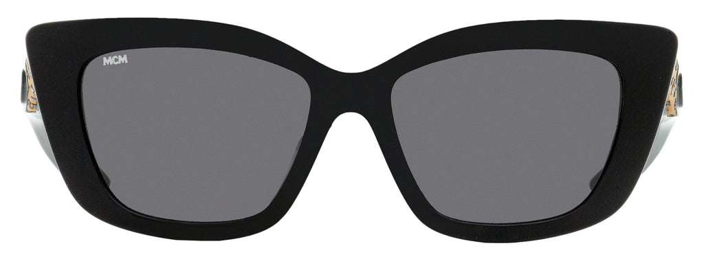 MCM Cat Eye Sunglasses MCM704SL 003 Black/Cognac Visetos 52mm