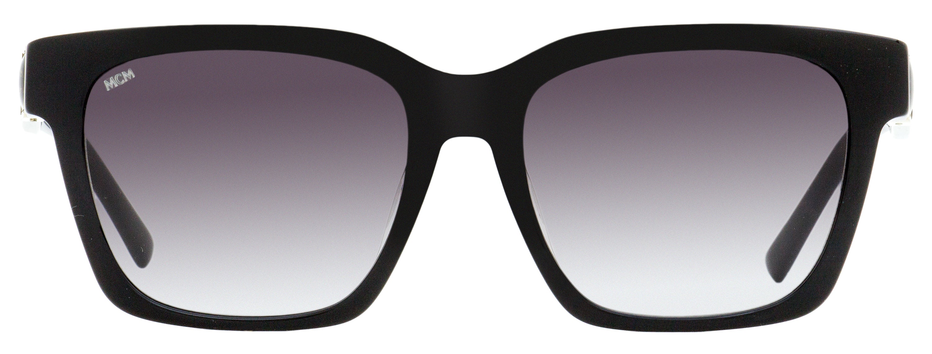 MCM Rectangular Sunglasses MCM713SA 001 Black 55mm