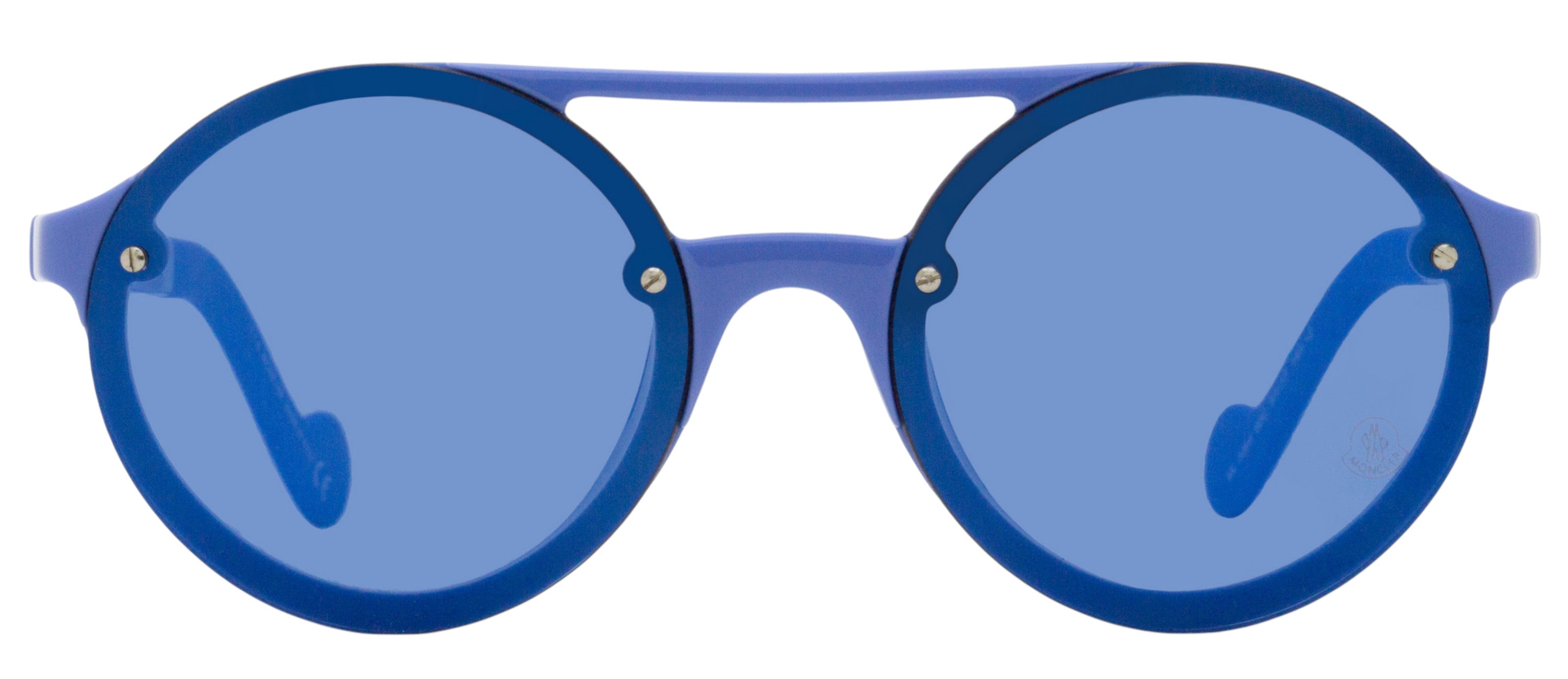 Moncler Double Bridge Sunglasses ML0064 90C Powder Blue 53mm