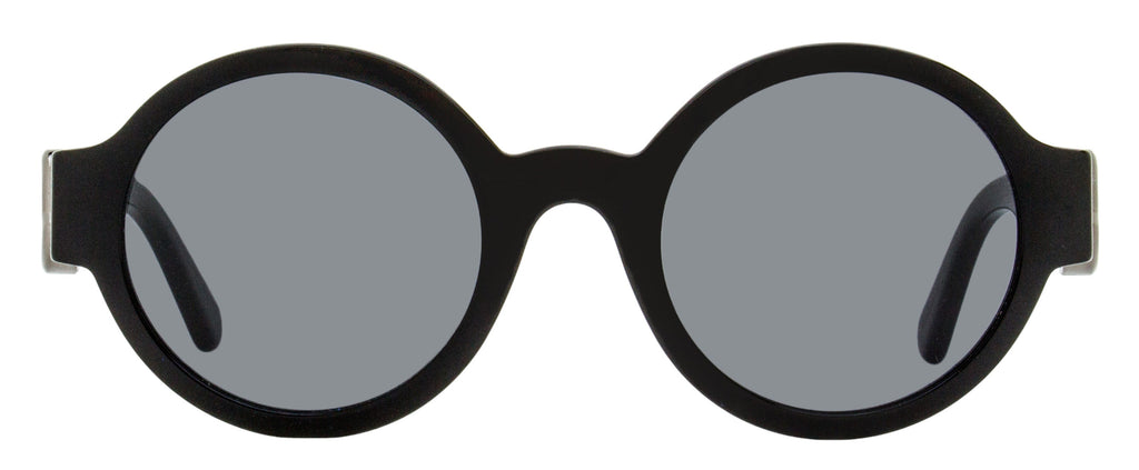 Moncler Atriom Round Sunglasses ML0243 01A Black 51mm