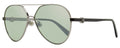 Moncler Vizta Sunglasses ML0263 14Q Light Ruthenium 59mm