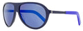 Moncler Roque Pilot Sunglasses ML0289 90X Blue 62mm