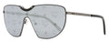MCM Monogram Shield Sunglasses MW0026-H 02C Black/Ruthenium 0mm