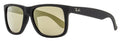 Ray-Ban Justin Color Mix Sunglasses RB4165 622/5A Matte Black 54mm
