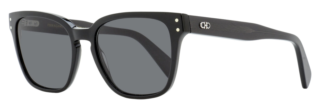 Ferragamo Square Keyhole Sunglasses SF1040S 001 Black 55mm