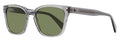 Ferragamo Square Keyhole Sunglasses SF1040SCP 020 Transparent Gray 55mm