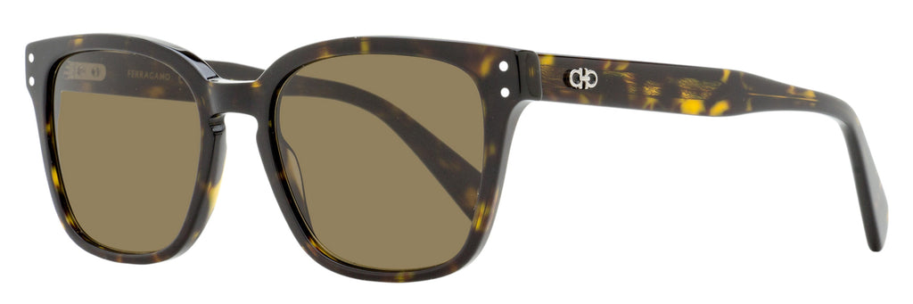 Ferragamo Square Keyhole Sunglasses SF1040SCP 240 Tortoise 55mm