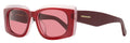 Ferragamo Oversized Rectangular Sunglasses SF1079SLB 614 Burgundy 56mm