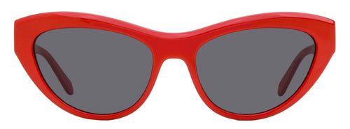 Ferragamo Cat Eye Sunglasses SF1103S 600 Red 55mm