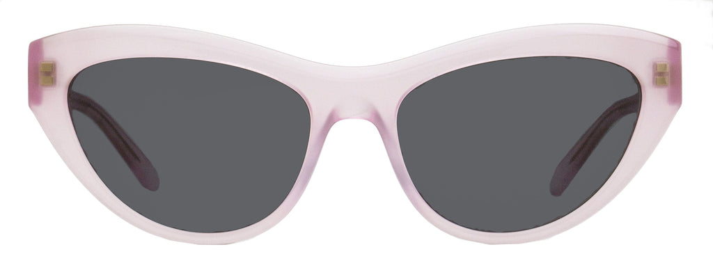 Ferragamo Cat Eye Sunglasses SF1103S 663 Opaline Pink 55mm