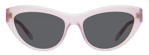 Ferragamo Cat Eye Sunglasses SF1103S 663 Opaline Pink 55mm