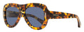 Ferragamo Thick-Rimmed Pilot Sunglasses SF2029SE 240 Tortoise 57mm