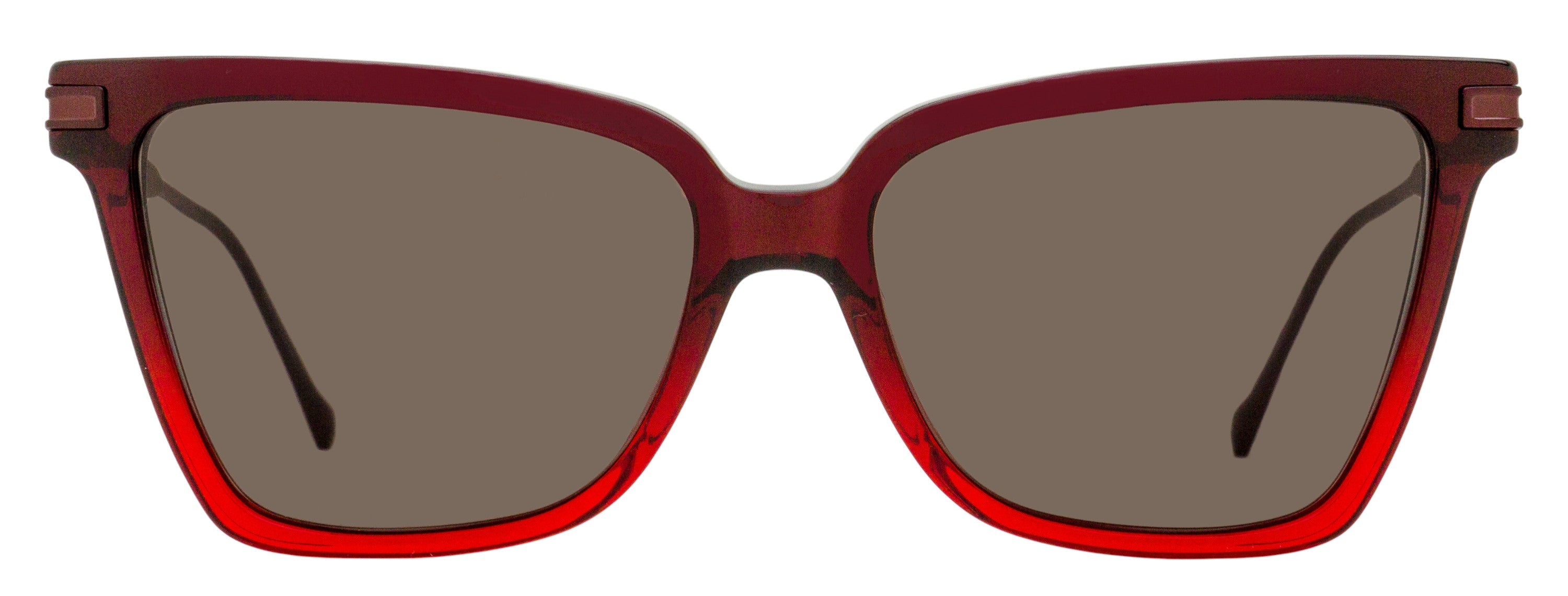 Ferragamo Gancini Butterfly Sunglasses SF2036S 615 Red Ombre 56mm
