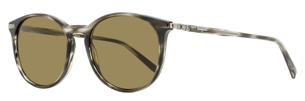 Ferragamo Keyhole Pantos Sunglasses SF911SCP 003 Gray Melange 53mm