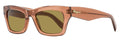 Ferragamo Bold Rectangular Sunglasses SF996SCP 643 Antique Rose 51mm