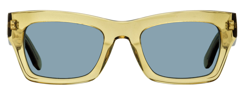 Ferragamo Bold Rectangular Sunglasses SF996SCP 690 Champagne 51mm