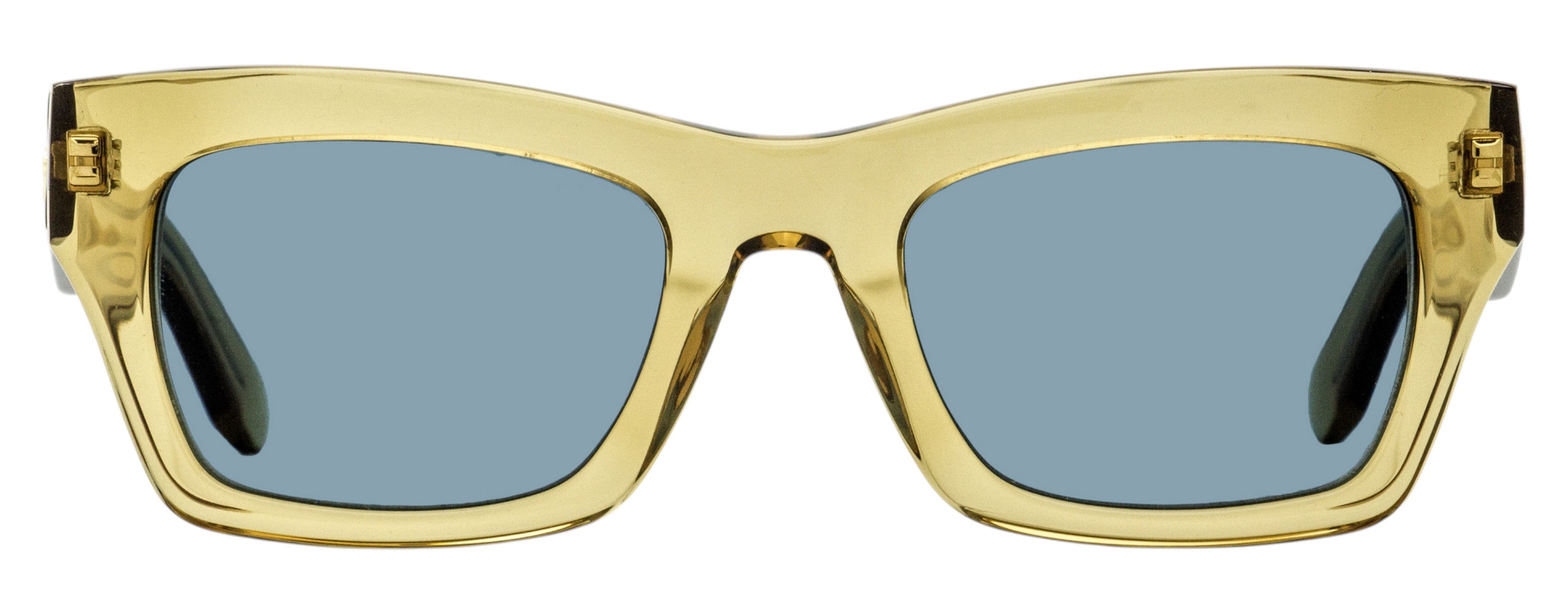 Ferragamo Bold Rectangular Sunglasses SF996SCP 690 Champagne 51mm