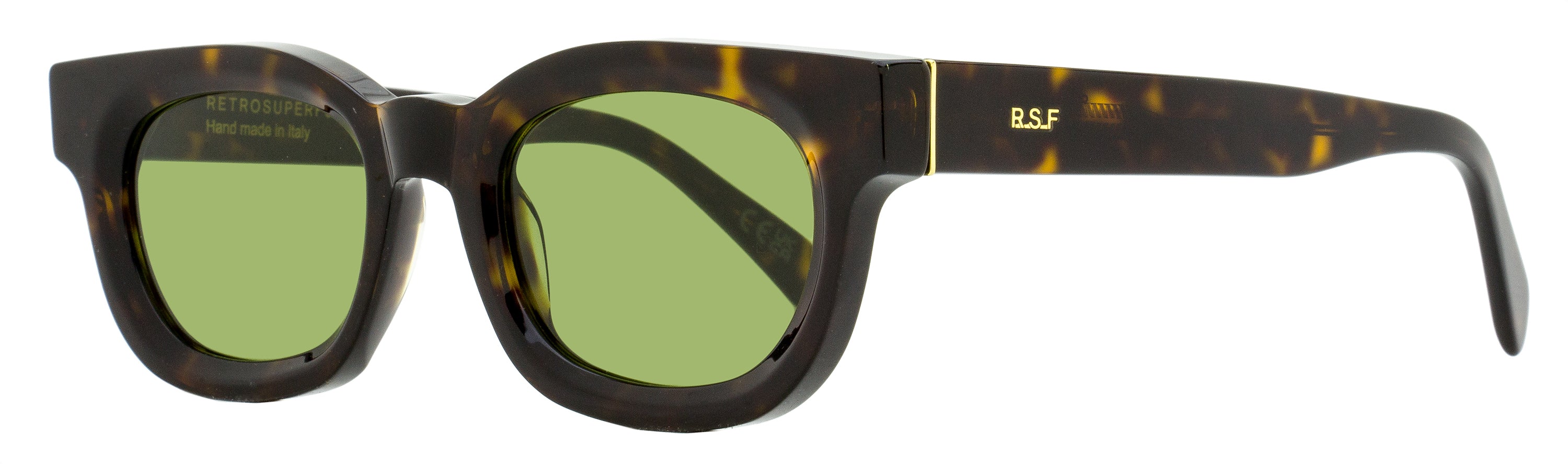 Retrosuperfuture Retro Oval Sunglasses Sempre RCF 3627 Havana 52mm