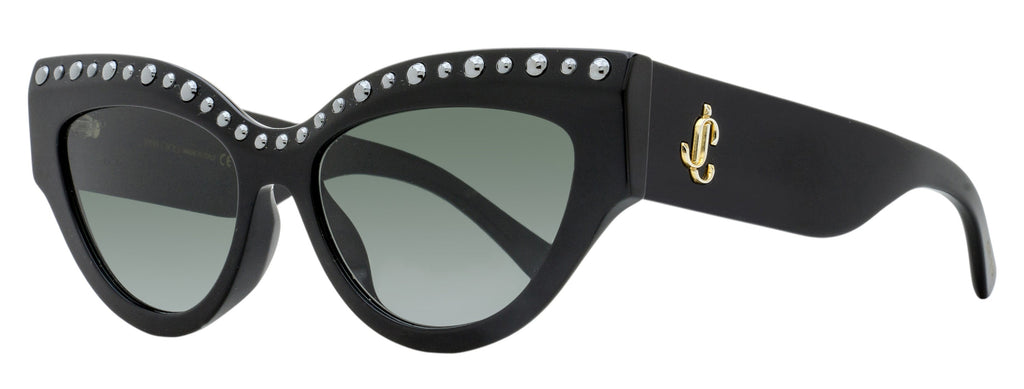 Jimmy Choo Cat Eye Sunglasses Sonja/G/S 8079O Black 55mm