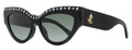 Jimmy Choo Cat Eye Sunglasses Sonja/G/S 8079O Black 55mm