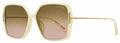 Tom Ford Joanna Butterfly Sunglasses TF1039 25F Ivory 59mm FT1039