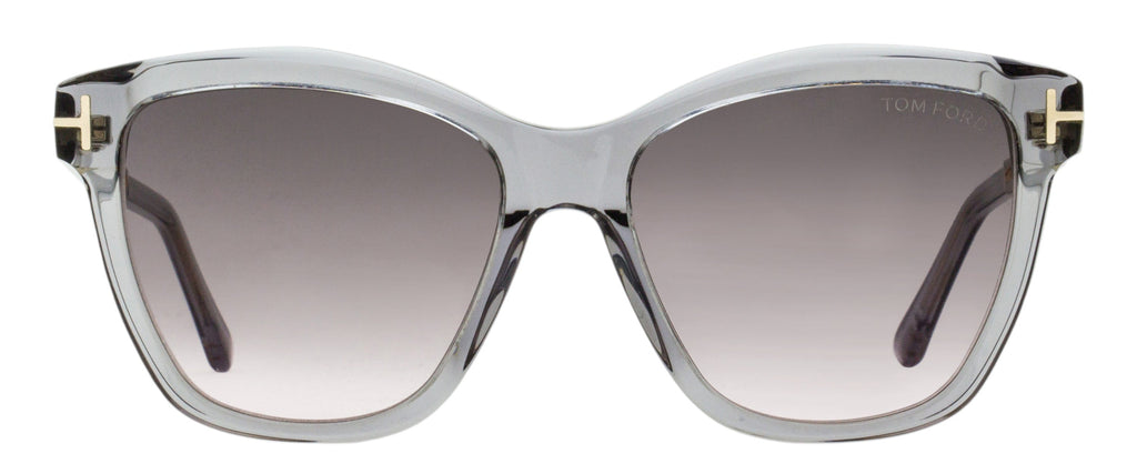 Tom Ford Lucia Sunglasses TF1087 20A Transparent Gray 54mm FT1087