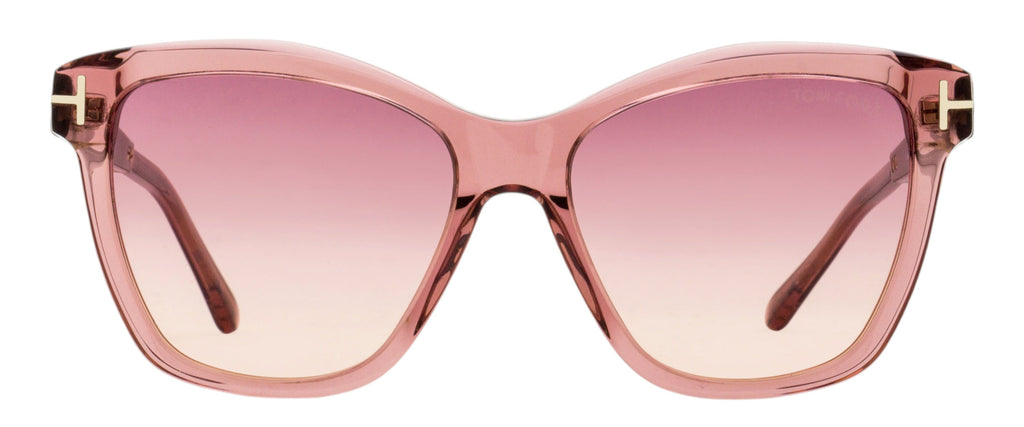 Tom Ford Lucia Sunglasses TF1087 72Z Transparent Pink 54mm FT1087