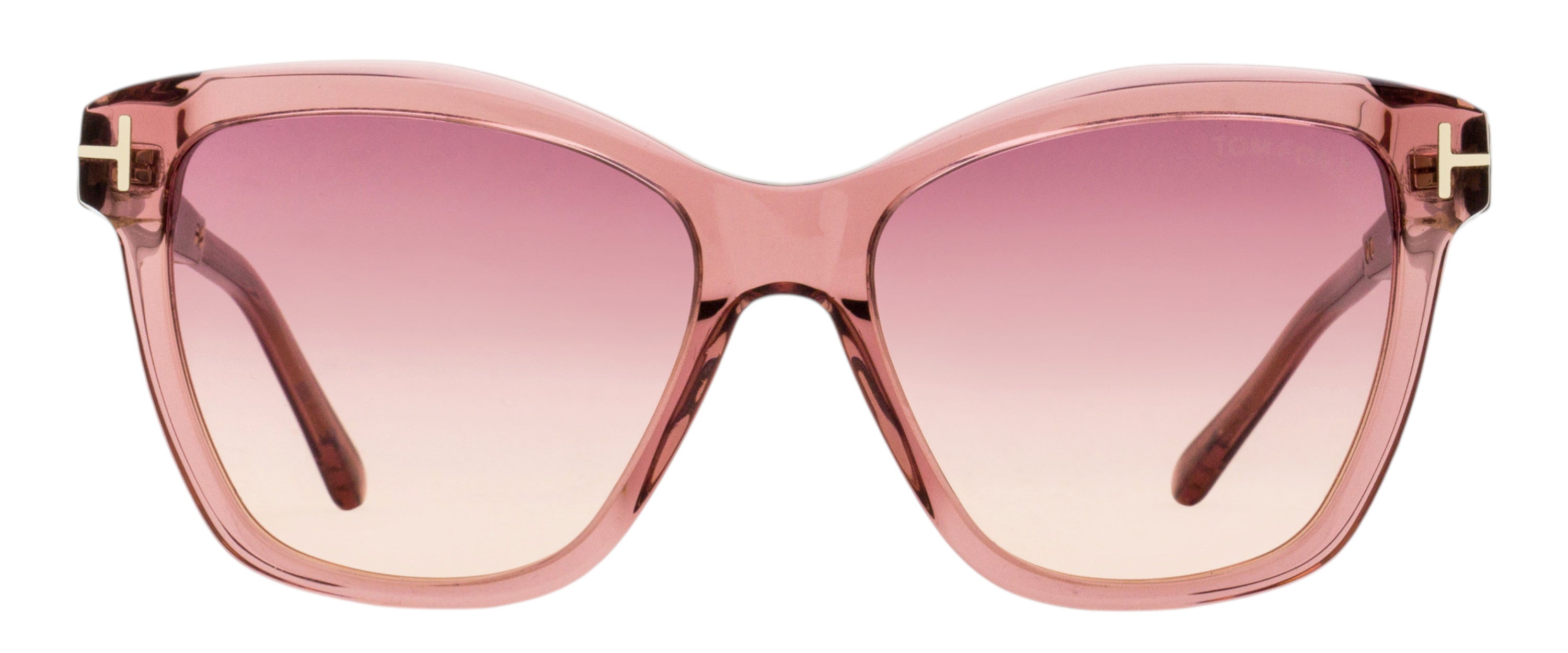 Tom Ford Lucia Sunglasses TF1087 72Z Transparent Pink 54mm FT1087