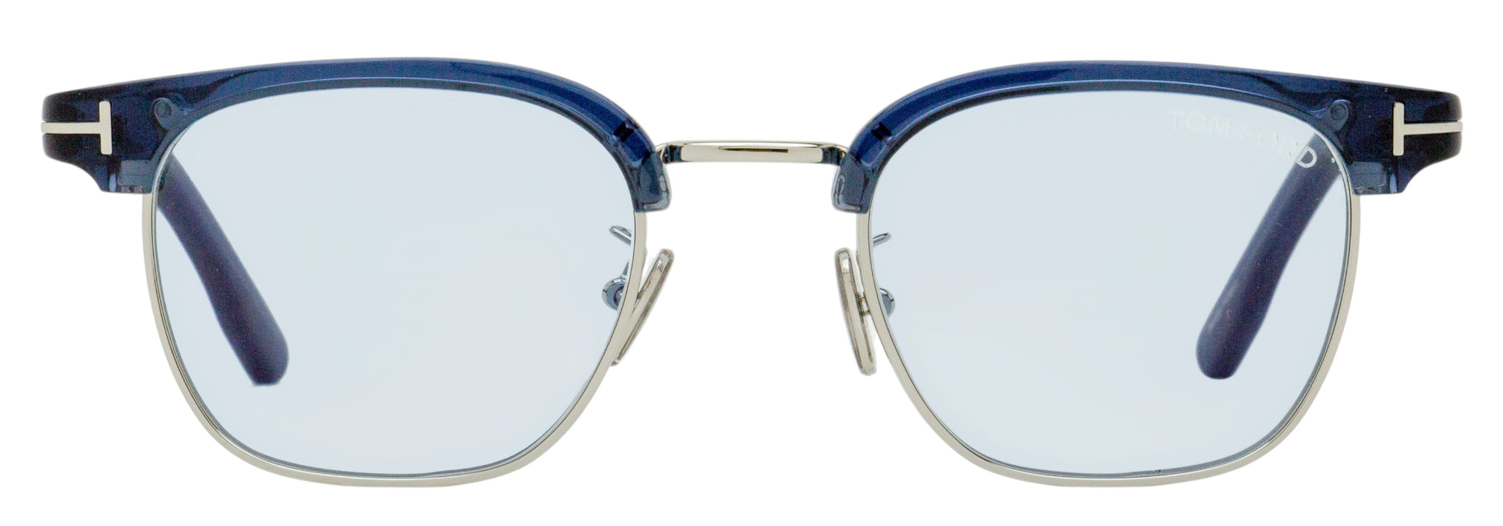 Tom Ford Universal Fit Sunglasses TF1119-D 90A Blue/Palladium 47mm FT1119